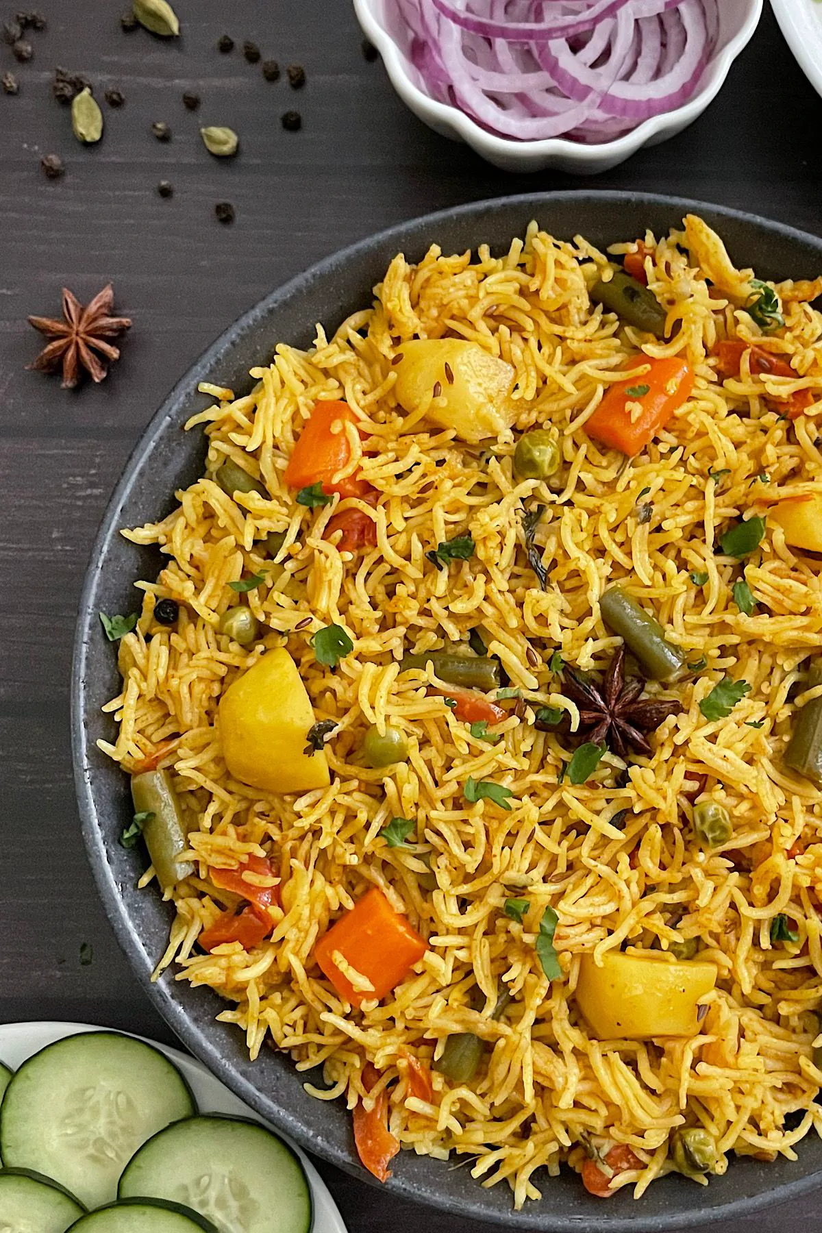 Veg biryani